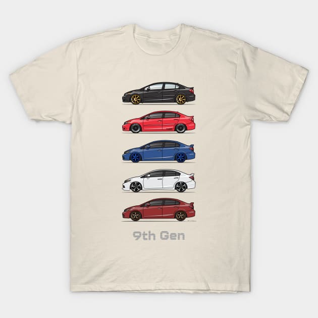 Five 9th Gen. T-Shirt by JRCustoms44